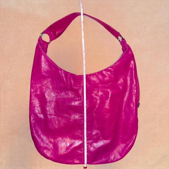 Hobo International Shoulder bag. Rich raspberry color! - Picture 2 of 11